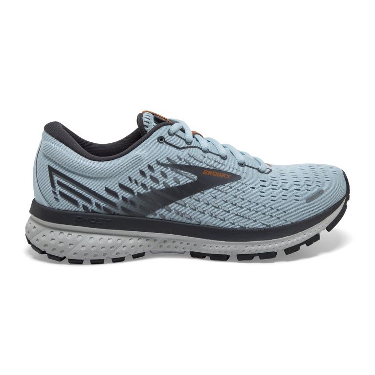 Brooks Women's Ghost 13 Road Running Shoes - Light Blue/Blackened Pearl/White (LHNY68953)